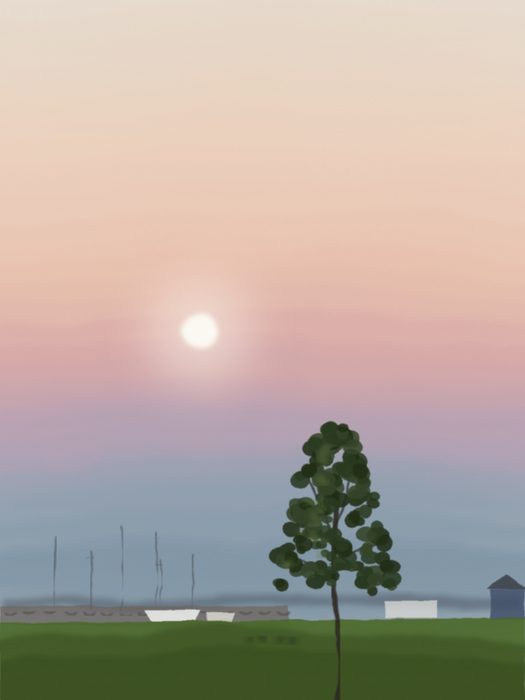 Harbor Moonrise